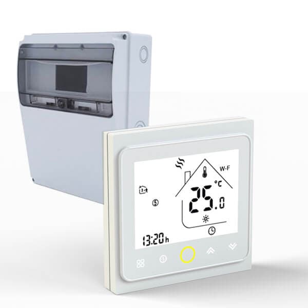 Yerden Isıtma Termostatı ve Kontrol Paneli
